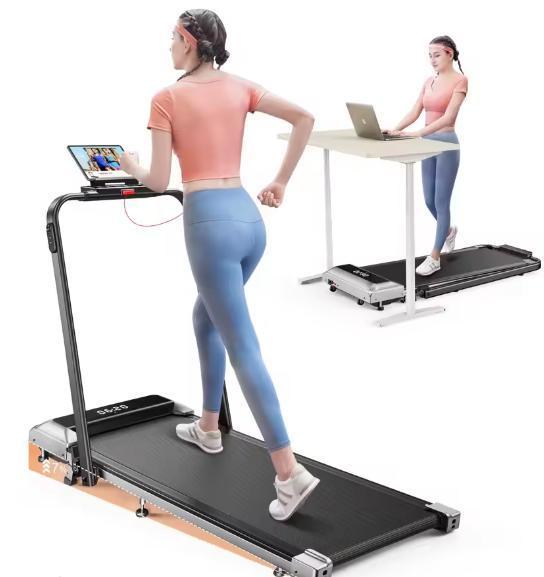 Opvouwbare 2-in-1 Loopband – 12 km/u, 2,5 pk en Brede Riem, Sport en Fitness, Fitnessapparatuur, Nieuw, Verzenden