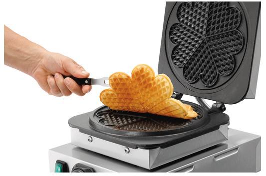 Wafelijzer | Hartvormig | Gietijzer | 50°C tot 300°C | 47., Zakelijke goederen, Horeca | Keukenapparatuur, Verzenden