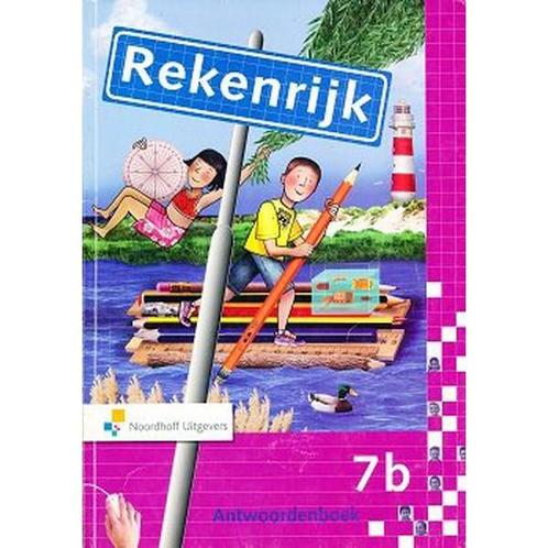 Rekenrijk versie 3 antwoordenboek 7B, Boeken, Schoolboeken, Nieuw, Verzenden