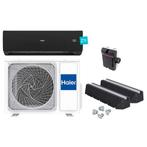 Haier Serene Multi-split 5,0kW + 2 x 2,5kW binnenunit zwart, Verzenden, Nieuw, 3 snelheden of meer, Afstandsbediening