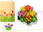 Bloemenkaart met prachtige Hollandse Tulpen - Nederlandse..., Nieuw, Verzenden