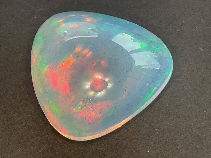 Kleurloos, Oranje Opaal - 15.00 ct - Antwerp Laboratory for, Sieraden, Tassen en Uiterlijk, Edelstenen