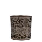 windlicht safari mix bruin small 8cm*, Verzenden, Nieuw