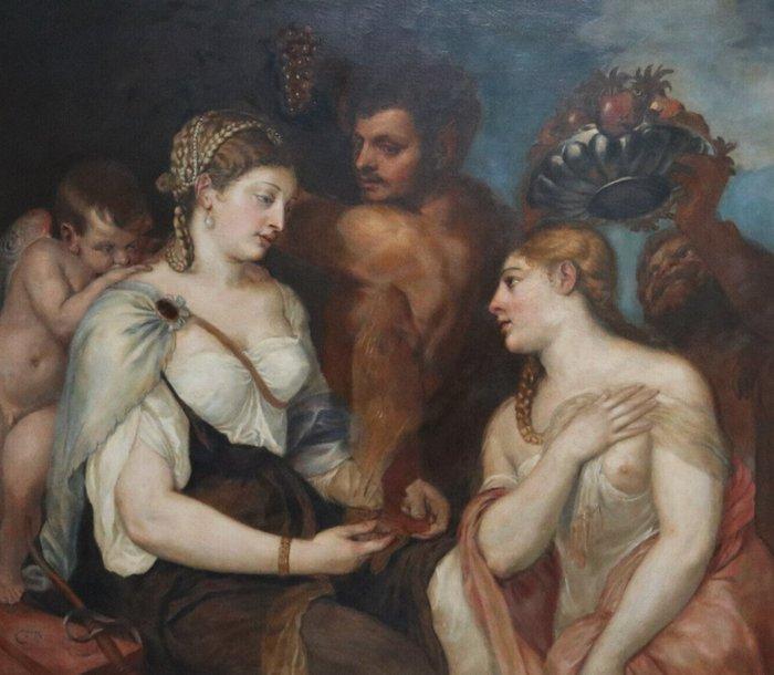 Tiziano Vecellio (1485-1576), Naar - Initiation into the, Antiek en Kunst, Kunst | Schilderijen | Klassiek