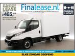 Iveco Daily 35C16H 2.3 410 157PK Dubbellucht Laadklep €465pm, Iveco, Wit, Nieuw, Lease