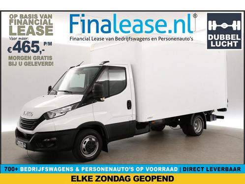Iveco Daily 35C16H 2.3 410 157PK Dubbellucht Laadklep €465pm, Auto's, Bestelauto's, Lease, Handgeschakeld, Diesel, Iveco, Wit