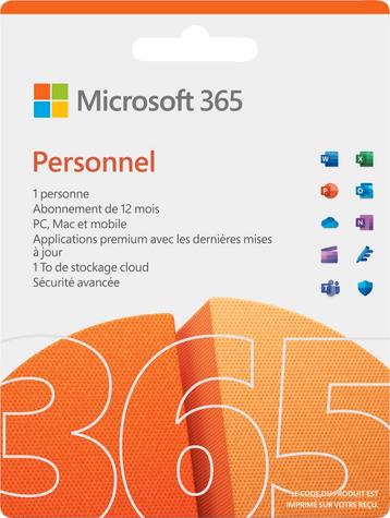 Microsoft Office 365 Personal FR Abonnement office software beschikbaar voor biedingen