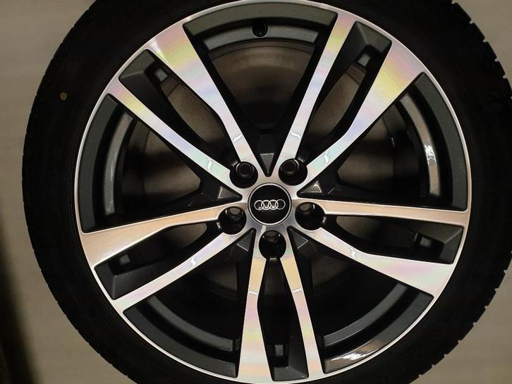 Audi A6 4K 4K0601025H 19inch velgen + Bridgestone banden, Auto-onderdelen, Banden en Velgen, 19 inch, Zomerbanden, 245 mm, Personenwagen