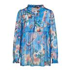 Marc Aurel • blauwe blouse paisley • 36, Marc Aurel, Nieuw, Maat 36 (S), Verzenden