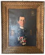 Italiaanse school (XX) - Autoritratto del Cavaliere Emilius, Antiek en Kunst