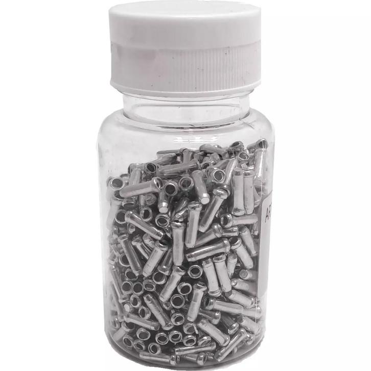 Falkx Metalen binnenkabel einddopjes - 5.0 mm - 500 stuks..., Fietsen en Brommers, Fietsonderdelen, Nieuw, Ophalen of Verzenden