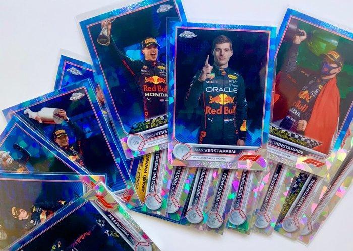 2022 Topps Max Verstappen - 17 SAPPHIRE Card - Near Mint, Verzamelen, Stickers