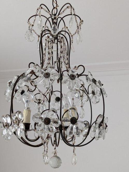 Plafondlamp - Kristal - Roselline Cristallo, Antiek en Kunst, Curiosa en Brocante