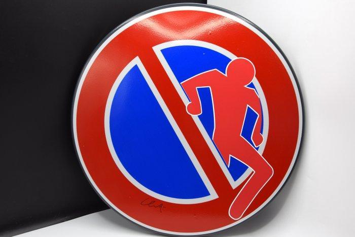 Clet Abraham (1966) - Borderline, Antiek en Kunst, Kunst | Designobjecten