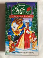 BELLE EN HET BEEST EEN BETOVEREND KERSTFEEST (VHS), Verzenden, Gebruikt