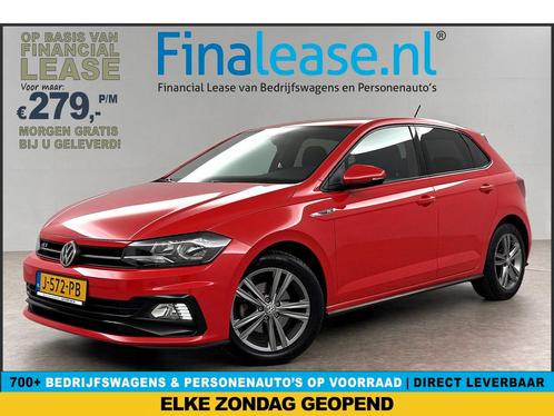 Volkswagen Polo 1.0 TSI 116PK R-line Clima LED ACC €279pm, Auto's, Volkswagen, Lease, Handgeschakeld, Overige carrosserieën, Benzine