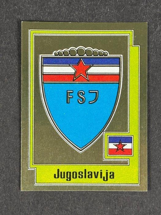 1980 Panini #214 Europa 80 - Badge: Jugoslavia - 1 Sticker -, Verzamelen, Stickers