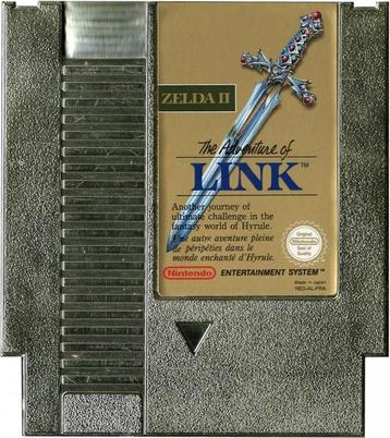Zelda 2 the Adventure of Link (losse cassette) (Nintendo...
