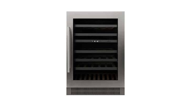 Boretti BPWKN82IX wijnkoeler Roestvrijstaal 46 fles(sen)1395, Witgoed en Apparatuur, Koelkasten en IJskasten, Nieuw, 160 cm of meer