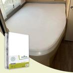 Molton matrasbeschermer Frans bed - rechts, Verzenden, Nieuw, Wit, Hoeslaken of Sloop