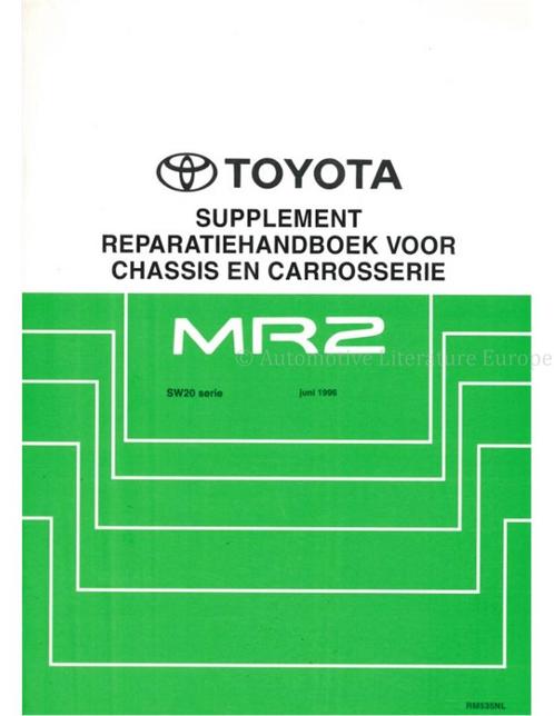 1996 TOYOTA MR2 CHASSIS & CAROSSERIE (SUPPLEMENT), Auto diversen, Handleidingen en Instructieboekjes