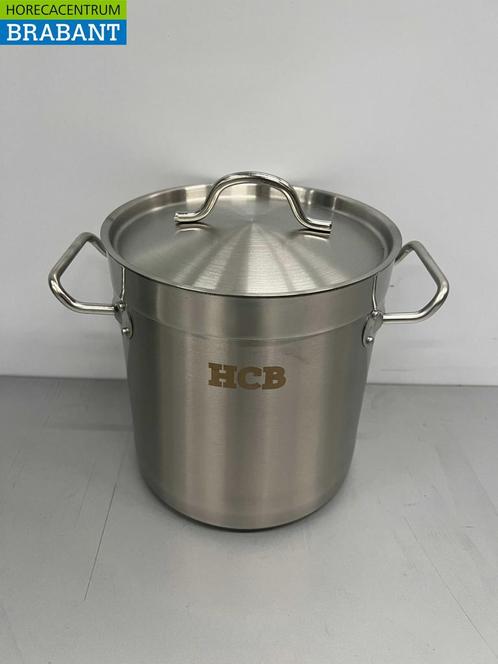 RVS Soeppan Kookpan Pan Inductie 20 x 20 cm 6 liter Horeca, Zakelijke goederen, Horeca | Keukenapparatuur, Nieuw in verpakking