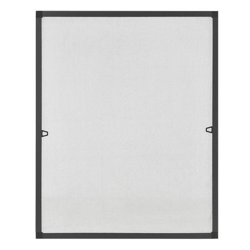 Vliegenhor / Raamhor / Hor - 110 x 130 cm - Zwart - Incl. Be, Doe-het-zelf en Verbouw, Deuren en Horren, Nieuw, Verzenden