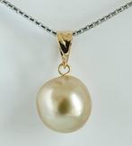 Zonder minimumprijs - Hanger - 18 karaat Geel goud Parel -
