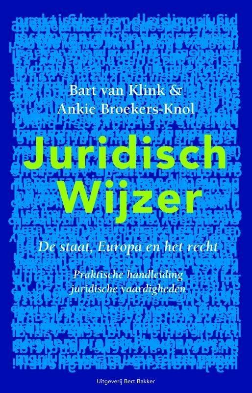 Juridisch wijzer (9789035132801, Bart van Klink), Boeken, Overige Boeken, Nieuw, Verzenden