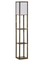 Vloerlamp met 3 Planken – Modern Design en Opbergruimte, Huis en Inrichting, Lampen | Vloerlampen, Verzenden, Nieuw