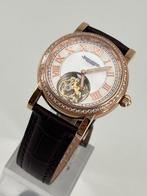 BERNARDINO fine watches - Tourbillon Crystal bezel Mother of, Sieraden, Tassen en Uiterlijk, Horloges | Heren, Nieuw