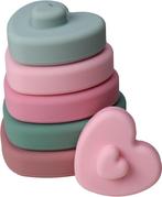 Label Label Roze Silicone Stapeltoren LLST-15355, Kinderen en Baby's, Speelgoed | Babyspeelgoed, Verzenden, Nieuw