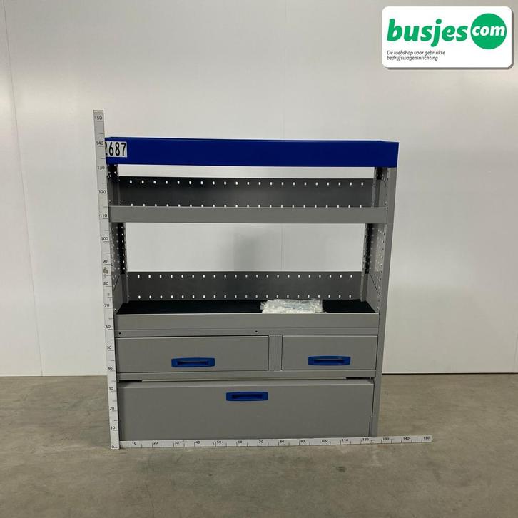 Sortimo alu bedrijfswagen inrichting 1270x360x1430mm (2687), Auto diversen, Overige Auto diversen, Ophalen of Verzenden