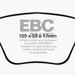 EBC 10-13 Audi A3 2.0 Turbo (Bosch rear caliper) Redstuff, Ophalen of Verzenden, Nieuw