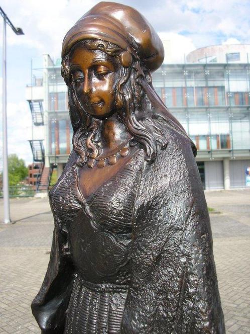 Naar Dominique Alonzo - sculptuur, Prachtig Bronzen Beeld :, Antiek en Kunst, Curiosa en Brocante