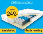 Pocketvereing matras 120x200 cm topkwaliteit, Nieuw, 120 cm, Matras, Twijfelaar