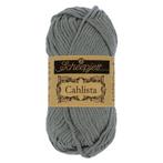 Scheepjes Cahlista 50g - 242 Metal Grey, Ophalen of Verzenden, Nieuw, Breien of Haken, Wol of Garen