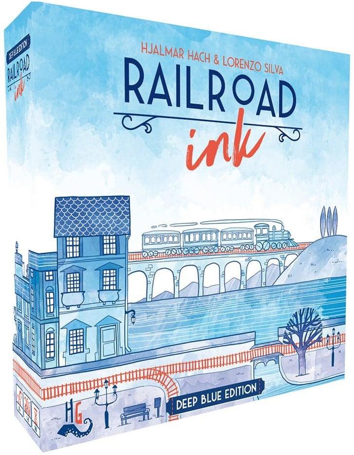 Railroad Ink - Deep Blue Edition | Horrible Guild -, Hobby en Vrije tijd, Gezelschapsspellen | Bordspellen, Nieuw, Verzenden
