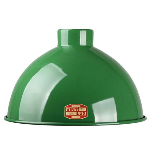 Vintlux Lampenkap Dome Rural Green - Ø 26 cm - E27, Huis en Inrichting, Lampen | Lampenkappen