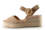 Manfield Espadrilles in maat 36 Beige, Kleding | Dames, Schoenen, Verzenden, Beige, Zo goed als nieuw, Manfield