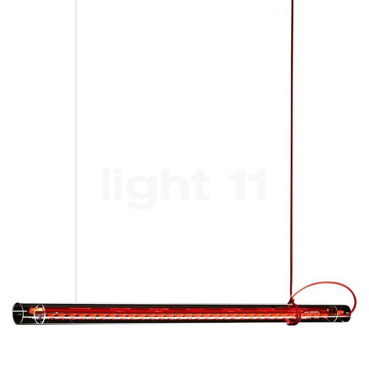 Ingo Maurer Tubular Hanglamp LED, rood/rood (Hanglampen), Huis en Inrichting, Lampen | Hanglampen, Nieuw, Verzenden