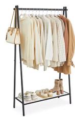 Kledingrek met Staalframe –Kapstok met Roede en Legplank 153, Verzenden, Nieuw