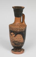 Oud-Grieks Zeer zeldzame keramische Attische lekythos met, Verzamelen