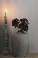 Zijden Hortensia black/brons 60 cm, Ophalen of Verzenden, Nieuw