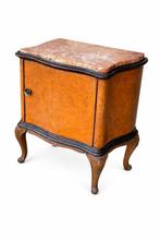 Nachtkastje - Hout, Marmer - Mobiletto