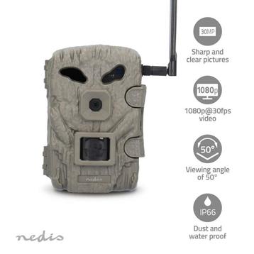 Wildcamera met 4G LTE sim kaartlezer | 1080p@30fps | 30 MP beschikbaar voor biedingen