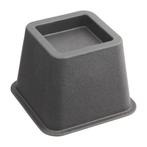 Bedverhoger / meubelverhoger 8 cm (PER STUK) - ZWART, Diversen, Verpleegmiddelen, Ophalen of Verzenden, Nieuw