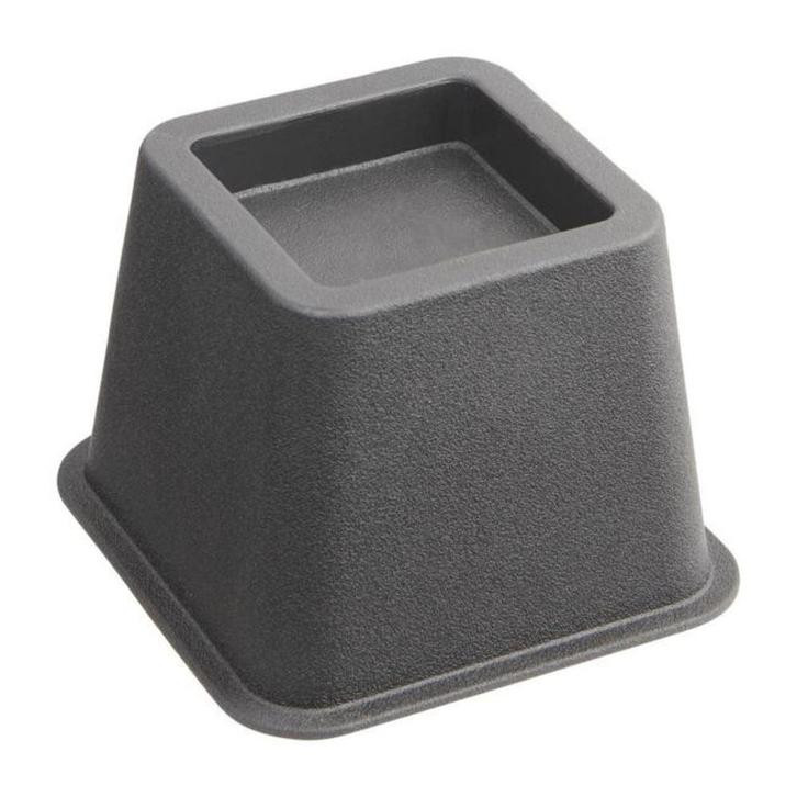 Bedverhoger / meubelverhoger 8 cm (PER STUK) - ZWART, Diversen, Verpleegmiddelen, Ophalen of Verzenden