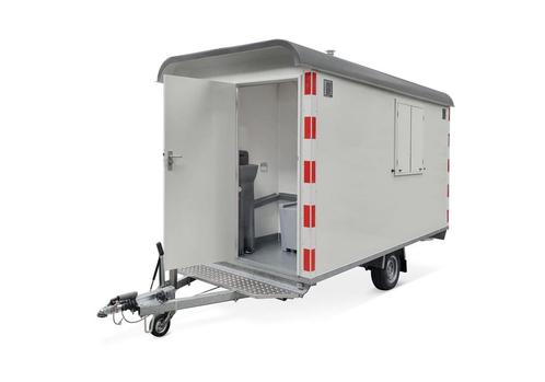 Anssems PTS 1400.390x188 + Toilet Gesloten Aanhangwagen, Auto diversen, Aanhangers en Bagagewagens, Nieuw, Ophalen of Verzenden