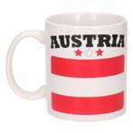 Vlag Oostenrijk beker 300 ml - Oostenrijk versiering, Hobby en Vrije tijd, Feestartikelen, Ophalen of Verzenden, Nieuw